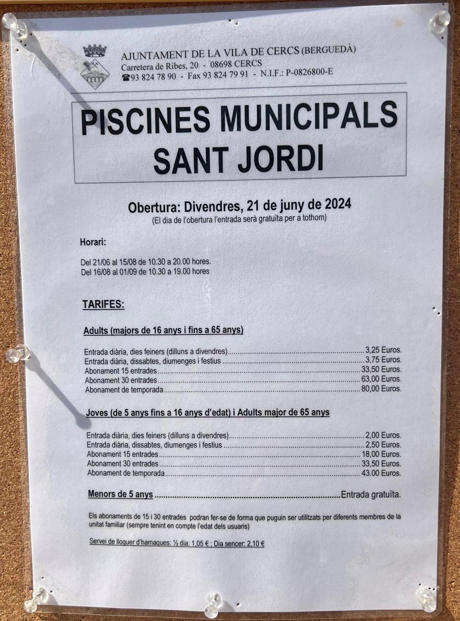 Apartament Reformat Al Bergueda 6P Sant Jordi de Cercs Eksteriør bilde